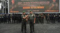 Tradisi Penyambutan Pangdam III/Slw, Mayjen TNI Mohammad Fadjar, MPICT.