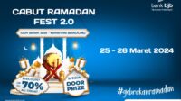 bank bjb Tebar Berbagai Promo Menarik di Bazar CABUT Ramadan Fest 2.0 Hadirkan Promo Diskon Hingga 70%