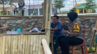 Sampaikan Himbauan Kamtibams, Polsek Ciamis Giat Kunjungan Silaturahmi kepada Warga Desa Bendasari