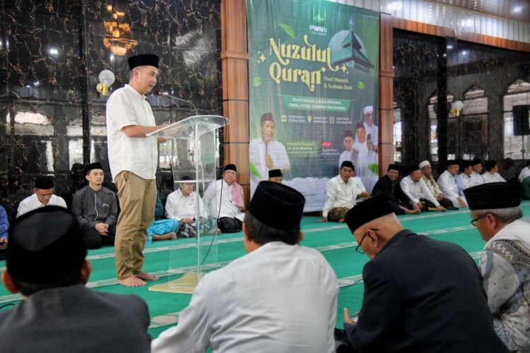 Penjabat Gubernur Jawa Barat Bey Machmudin Bersilaturahmi dengan Pengurus NU se-Jabar