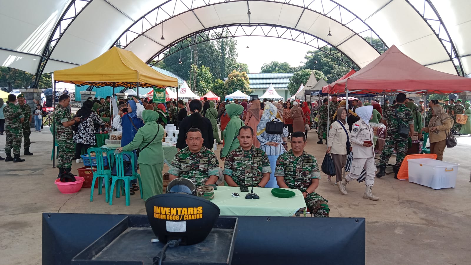 Kodim 0608/Cianjur Gelar Bazar TNI Untuk Prajurit dan Masyarakat