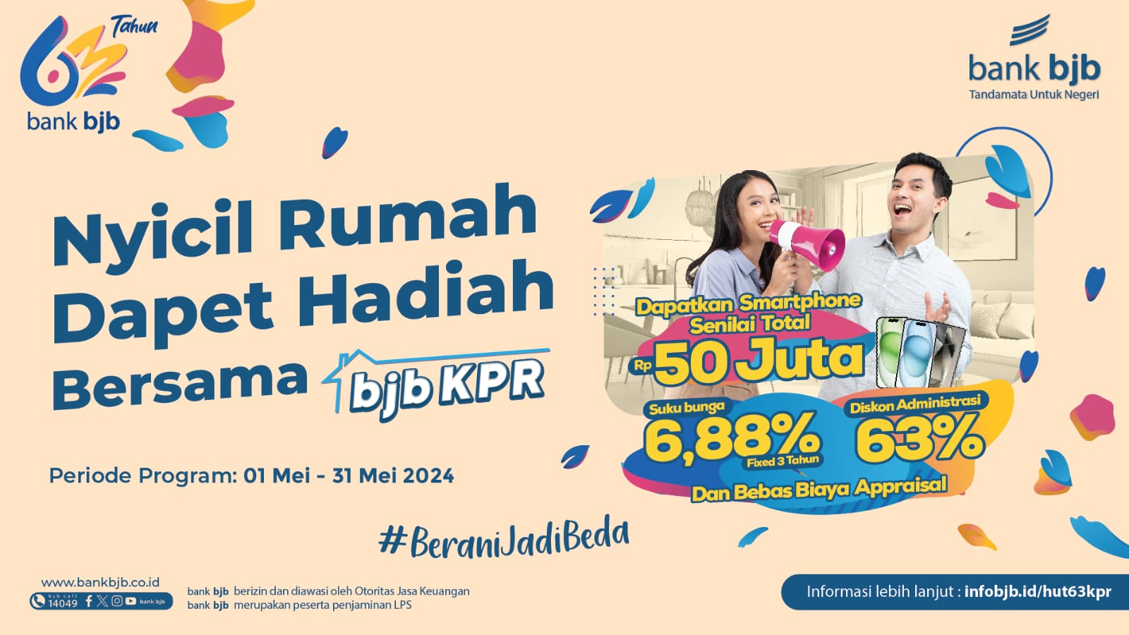 Yuk, Ajukan KPR di bank bjb, Suku Bunga Murah Berlimpah Hadiah