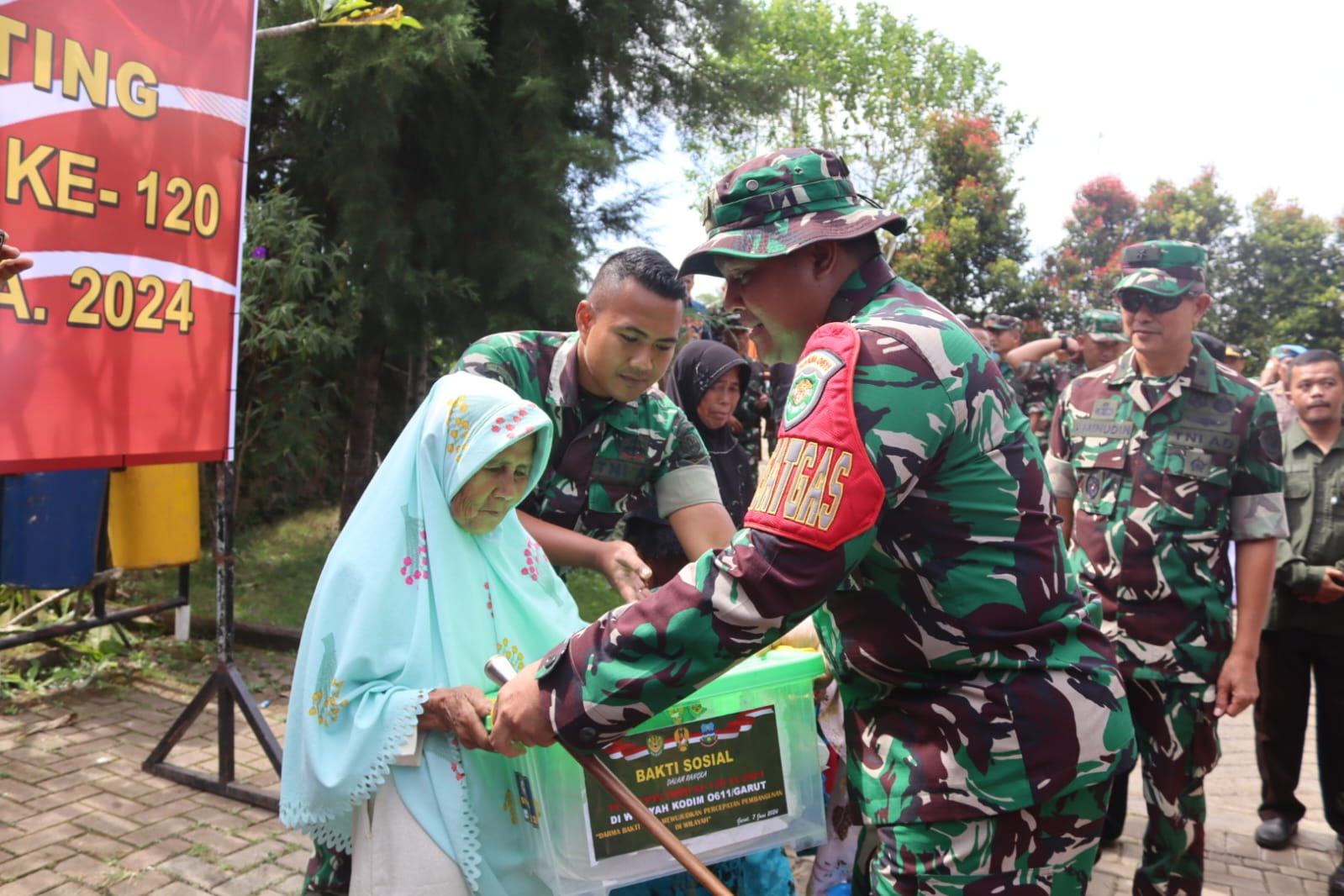 Dandim Garut Optimistis Program TMMD Beri Dampak Positif untuk Masyarakat Pedesaan.