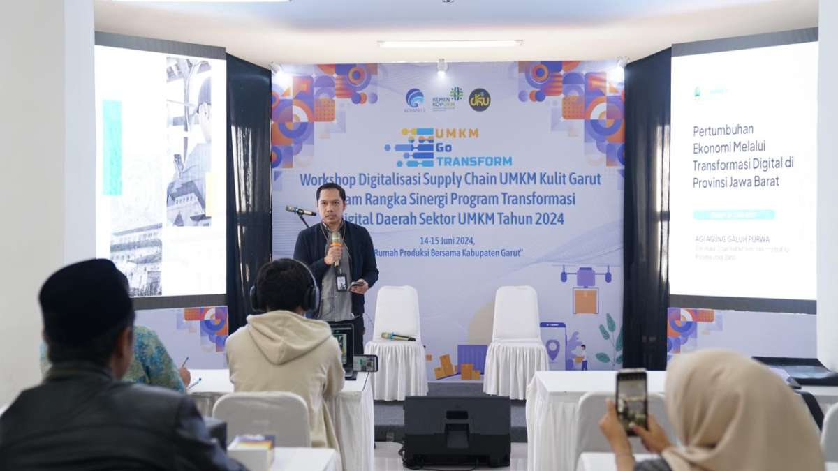 Diskominfo Jabar Sambut Acara Workshop Digitalisasi Supply Chain untuk UMKM Garut