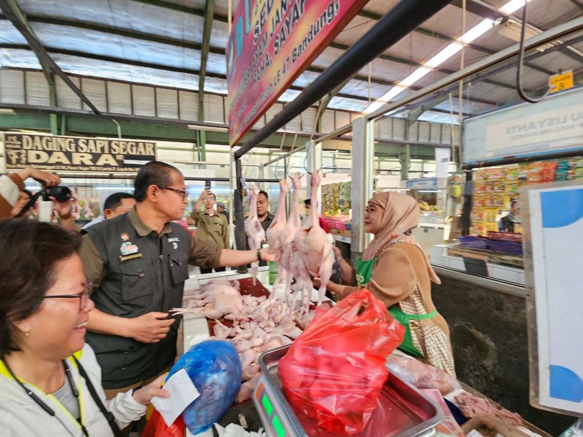 Pemda Kota Bandung, Bapanas Pastikan Kestabilan Harga dan Keamanan Pangan Segar