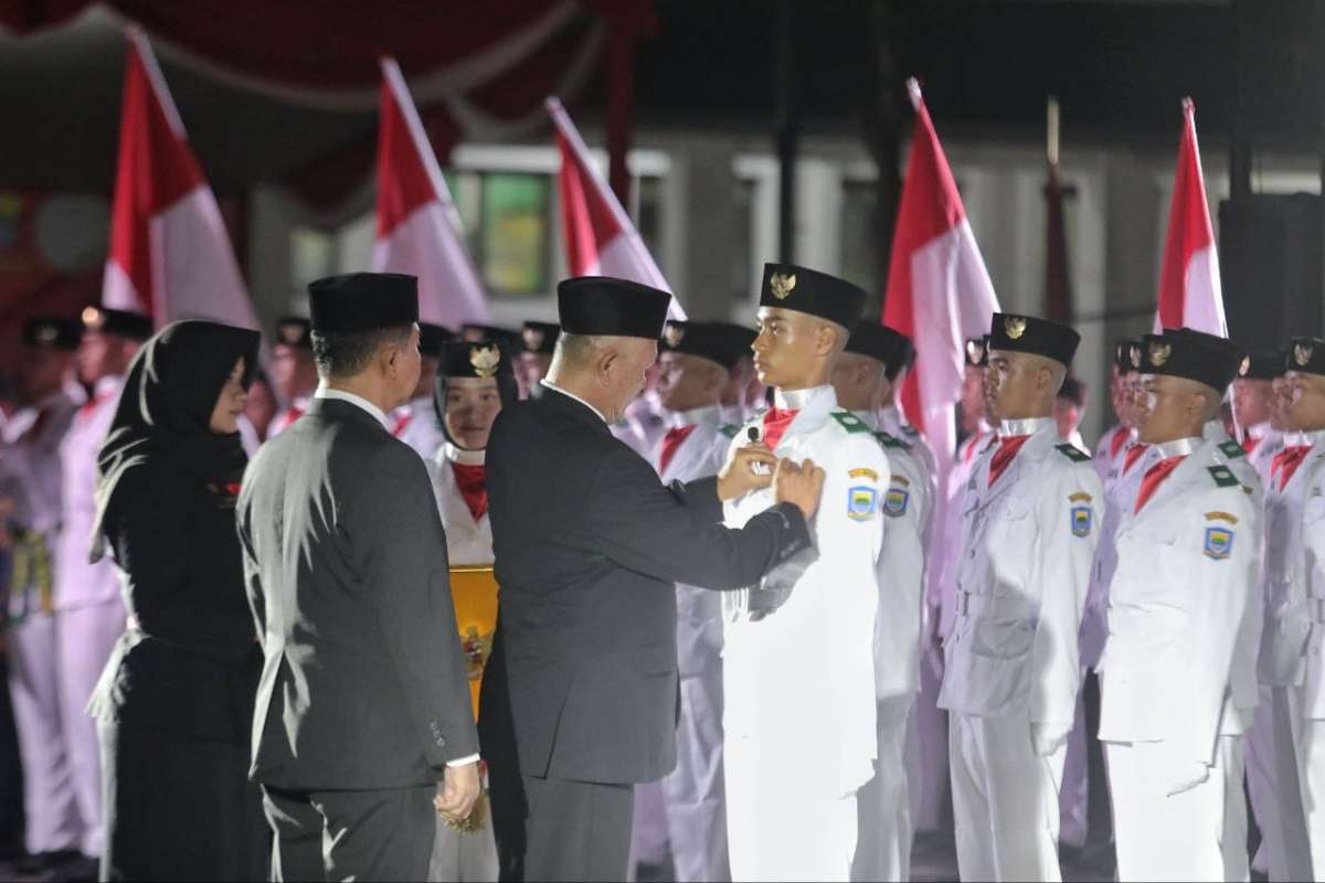 100 Anggota Paskibraka Dikukuhkan, Pj Wali Kota Bandung: Inilah Putra-Putri Terpilih