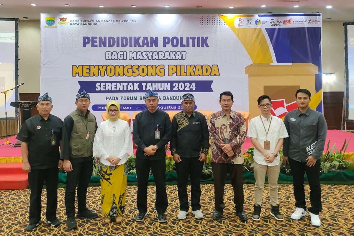 Tingkatkan Partisipasi Pilkada 2024, Pemkot Bandung Gelar Pendidikan Politik