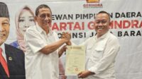 Ujang Endin Indrawan Resmi Menerima B1 KWK Berpasangan dengan Dadang Solihat di Pilkada 2024