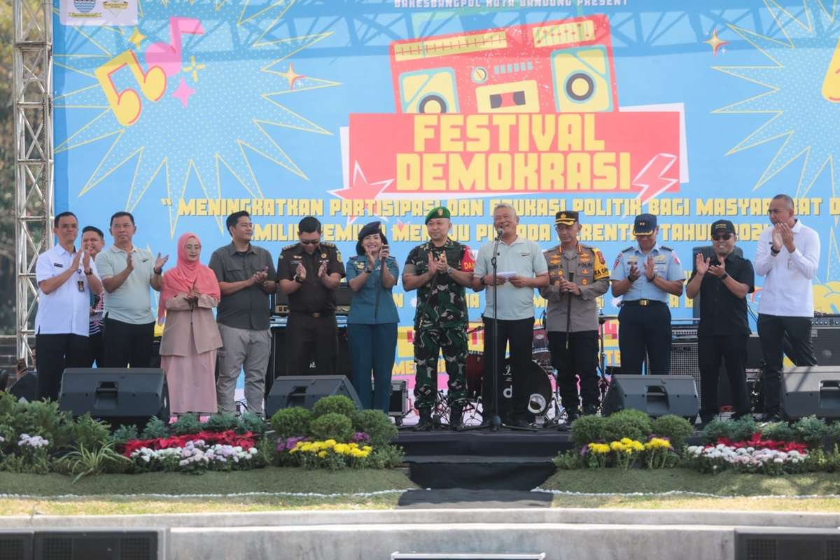 Festival Demokrasi Kota Bandung, Fokus Meningkatkan Partisipasi Pemilih Pemula Menuju Pilkada 2024