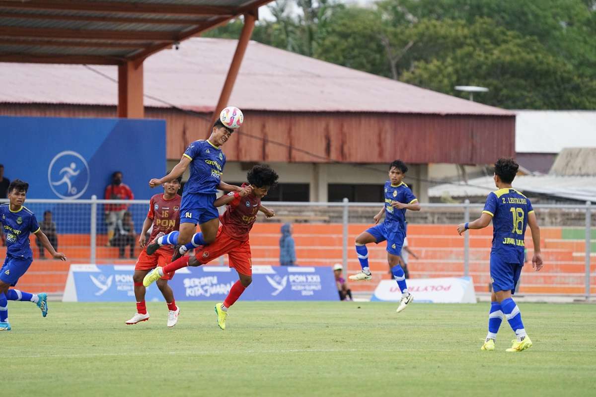 PON XXI/2024 ACEH SUMUT Tim Sepakbola Jabar Menang Dramatis atas Kalsel untuk Melaju ke Final