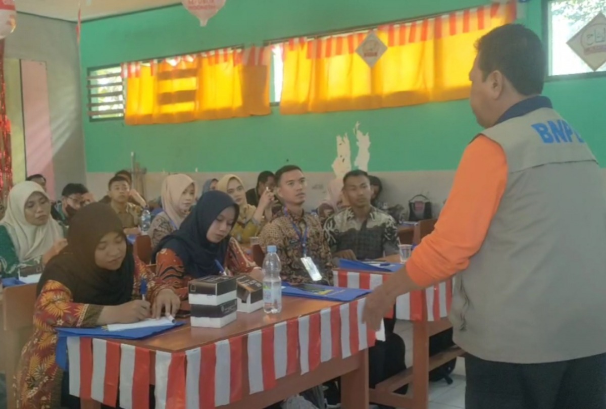 BPBD Pangandaran Edukasi Guru SD dan SMP Tentang Mitigasi Megathrust