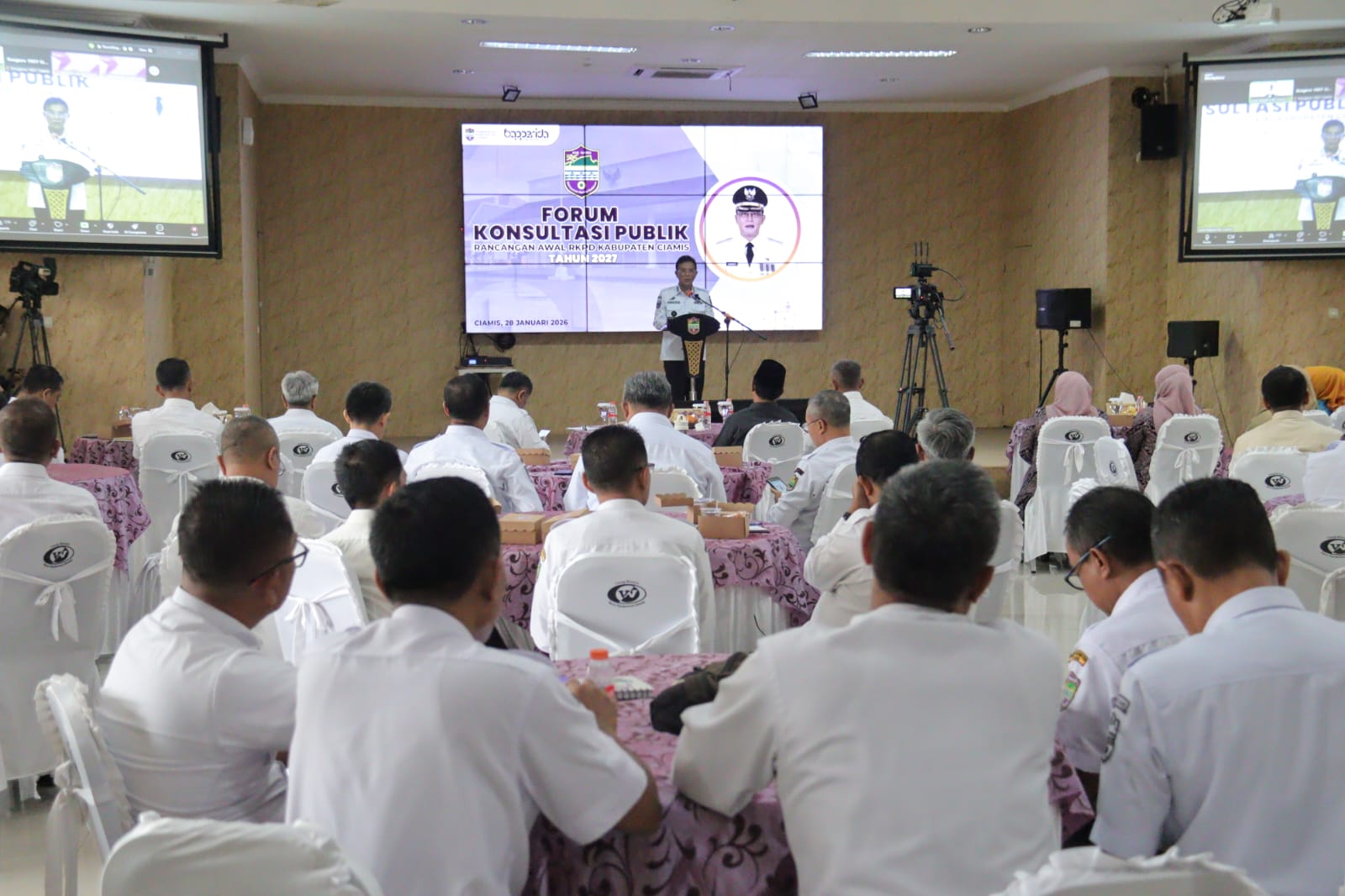 Pemkab Ciamis Gelar Forum Konsultasi Publik RKPD 2027, Bupati Tekankan Perencanaan Harus Realistis dan Berkualitas