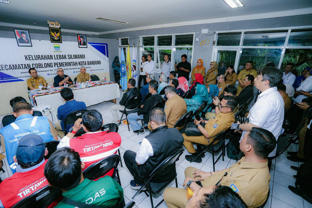 Wali Kota Bandung Tekankan Peran Strategis RW dalam Menyelesaikan Persoalan Dasar Perkotaan