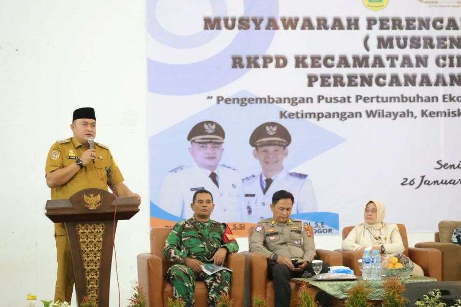 Bupati Bogor Rudy Susmanto Fokus Benahi Lingkungan dan Pendidikan Cibinong Lewat Musrenbang 2026