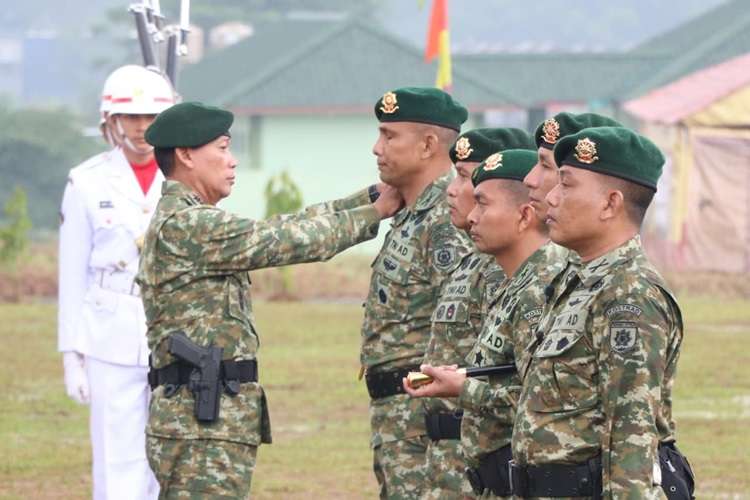 Sekda Kabupaten Bekasi Hadiri Sertijab Danyon Taipur Kostrad, Perkuat Sinergi Pemda dan TNI