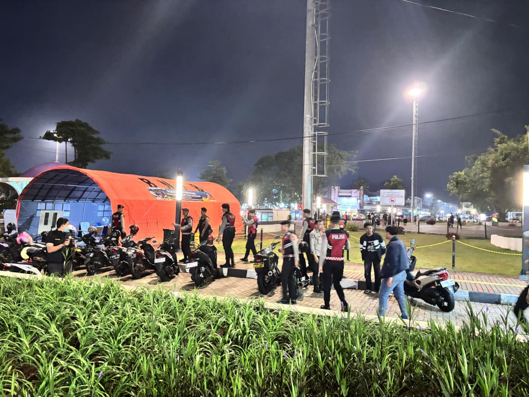 Polres Ciamis Gelar Patroli KRYD Skala Besar, Antisipasi C3 dan Gangguan Geng Motor Saat Libur Awal Tahun