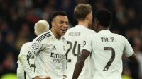 Pesta Gol Real Madrid vs Monaco: Mbappe Mematikan, Vinicius Bungkam Siulan Fans