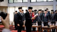Pelantikan Pejabat Baru di Lingkungan Pemerintah Kabupaten Ciamis: Bupati Herdiat Sunarya Harapkan Kinerja Maksimal