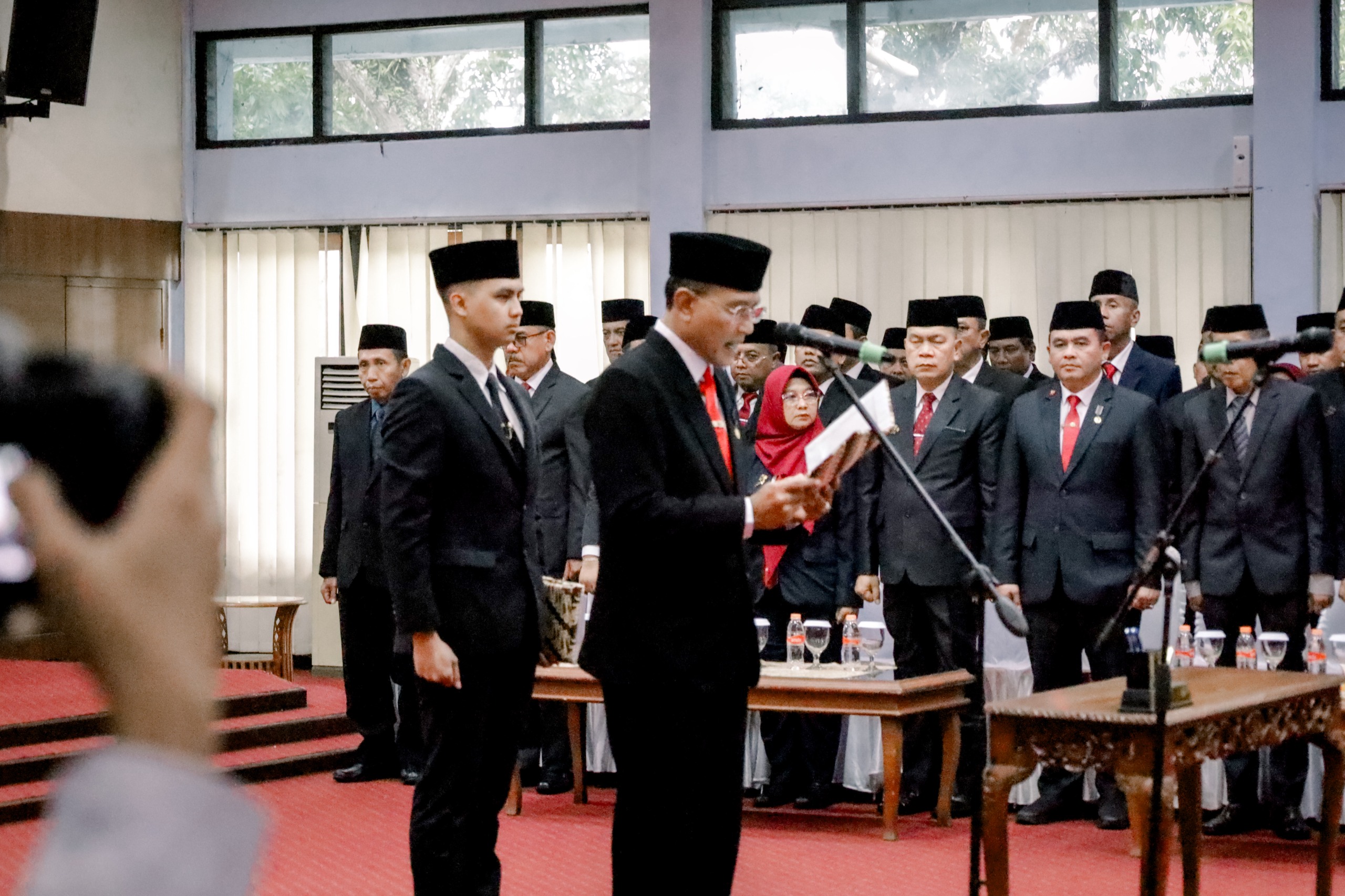 Pelantikan Pejabat Baru di Lingkungan Pemerintah Kabupaten Ciamis: Bupati Herdiat Sunarya Harapkan Kinerja Maksimal