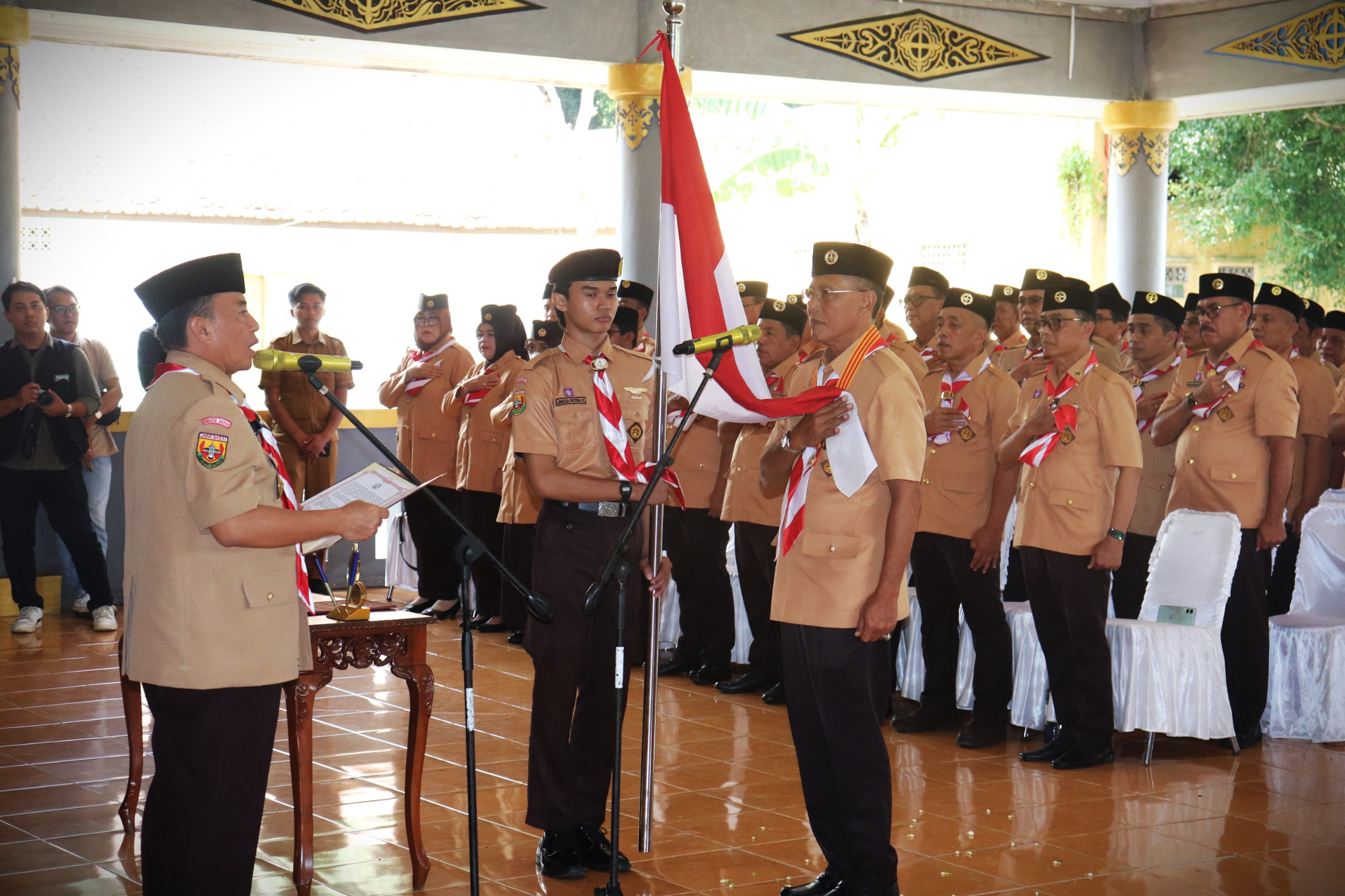 Herdiat Sunarya Dilantik Jadi Ketua Mabicab Pramuka Ciamis, Tegaskan Peran Strategis Pembinaan Generasi Muda