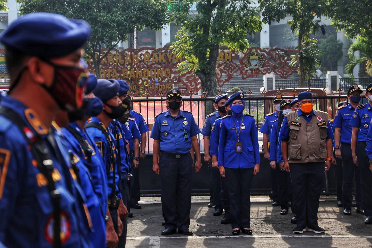 Disdamkarmatan Bandung Siaga Penuh Hadapi Potensi Bencana di Kawasan Bandung Utara