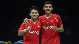 Ganda putra Indonesia Leo Rolly Carnando/Bagas Maulana sukses menorehkan prestasi gemilang dengan menjuarai Thailand Masters 2026. Kepastian itu didapat setelah mereka menaklukkan pasangan muda Indonesia, Raymond Indra/Nikolaus Joaquin, pada lag