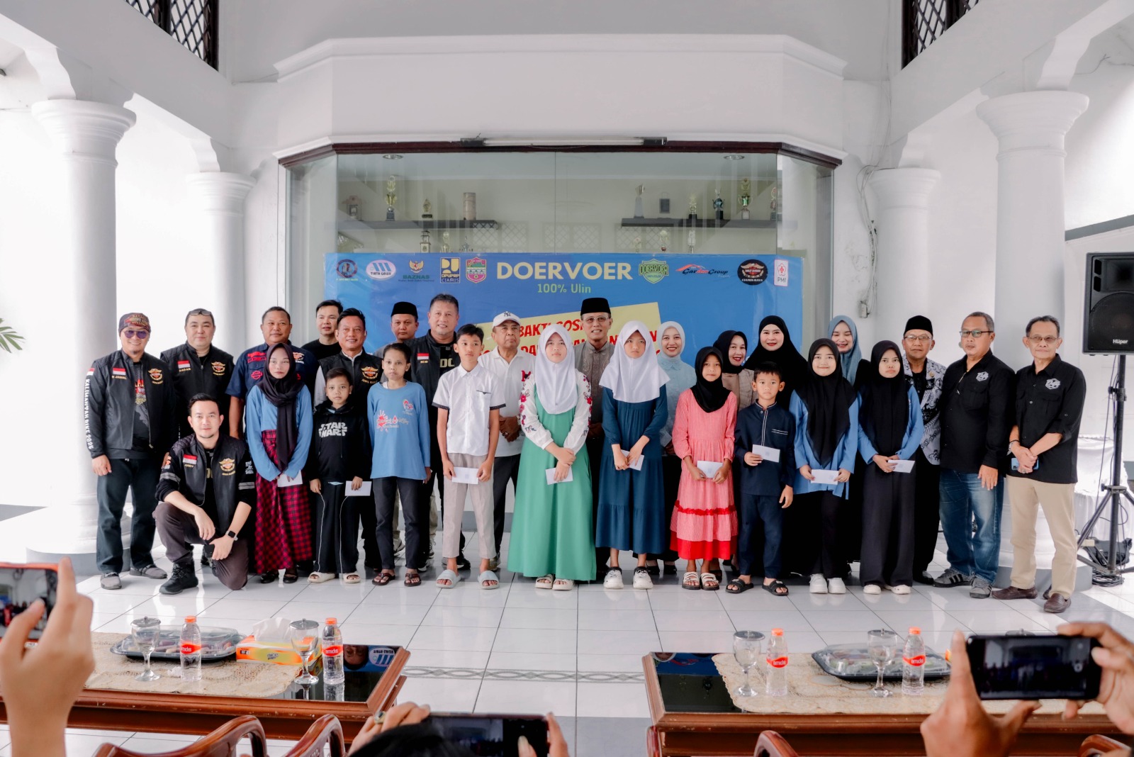 Jelang Ramadhan, Doervoer dan Baznas Ciamis Adakan Bakti Sosial dan Donor Darah