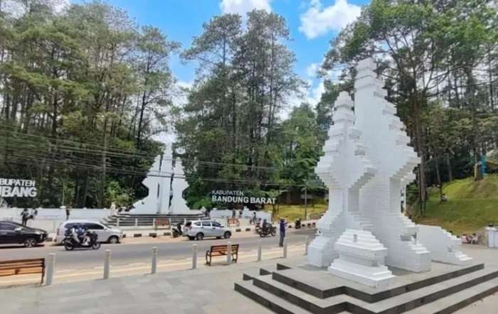 Gapura Mendak Waluya Jadi Ikon Baru, Wajah Perbatasan Subang–Bandung Barat Disulap Lebih Estetik dan Fungsional