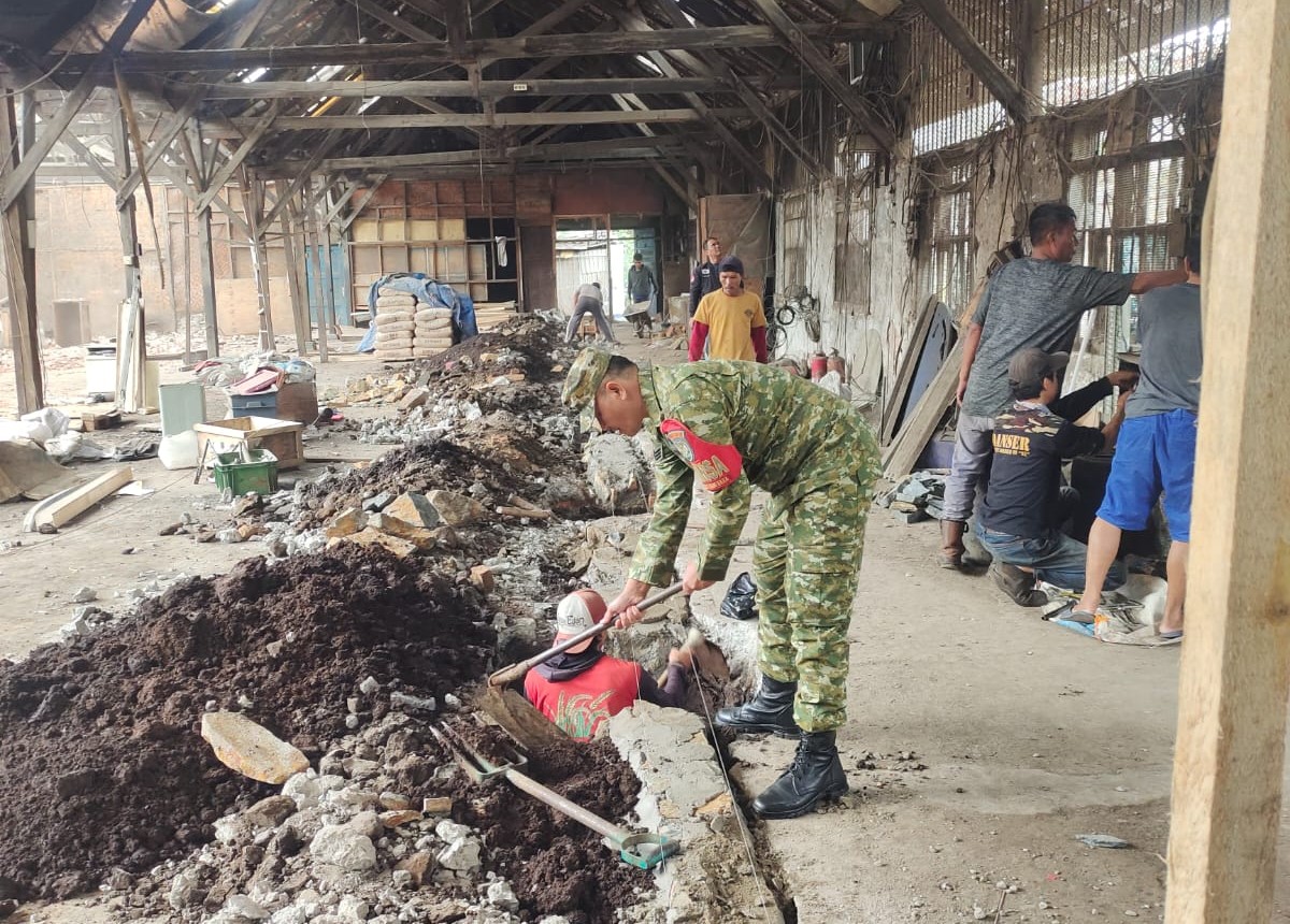 Kodim 0618/Kota Bandung Giat Membangun KDKMP di 4 Titik Wilayah Koramil
