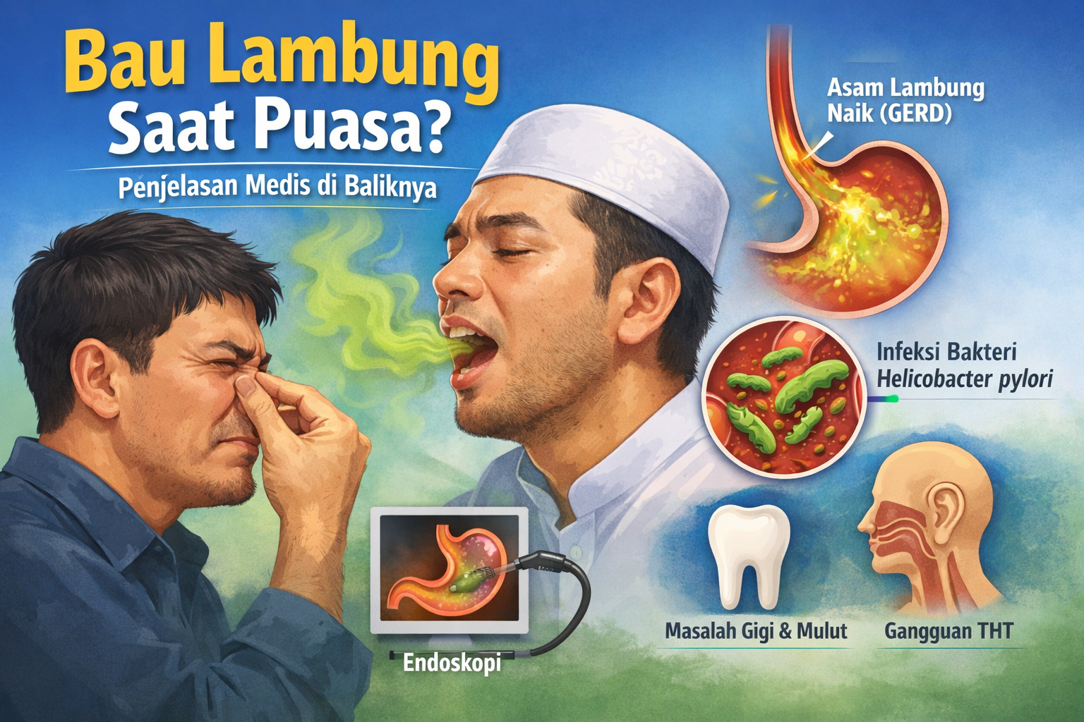 Sering Disebut ‘Bau Lambung’ Saat Puasa, Ini Penjelasan Medis di Baliknya Sering Disebut ‘Bau Lambung’ Saat Puasa, Ini Penjelasan Medis di Baliknya