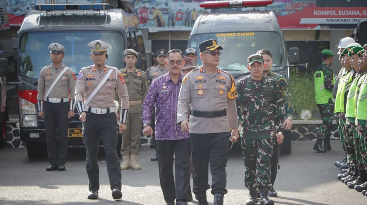 Operasi Ketupat 2026 Dimulai, Pemkab Ciamis dan TNI-Polri Siap Amankan Arus Mudik Lebaran