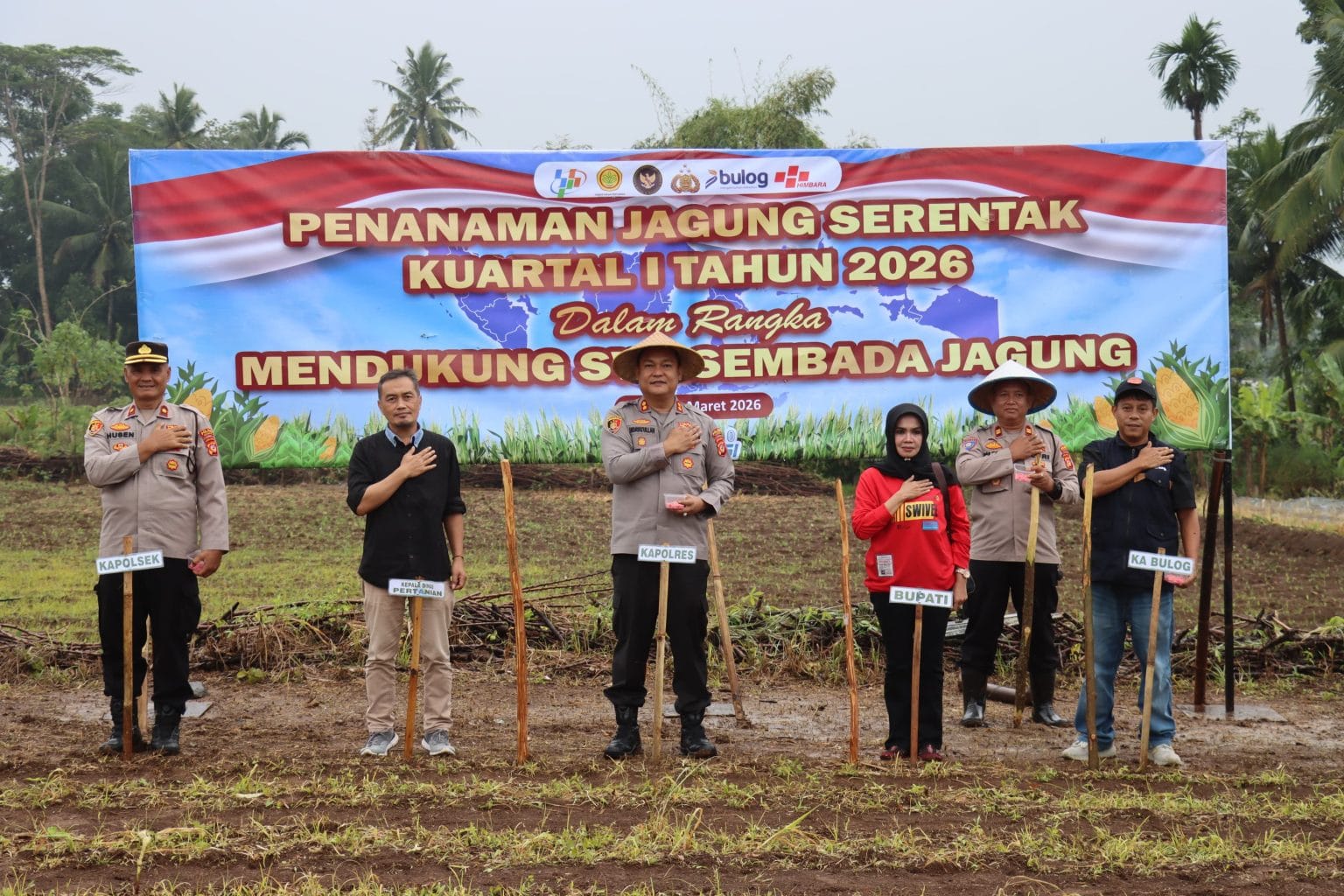 Polres Ciamis Tanam Jagung Serentak 2026, Dukung Swasembada Pangan Nasional Polres Ciamis Tanam Jagung Serentak 2026, Dukung Swasembada Pangan Nasional