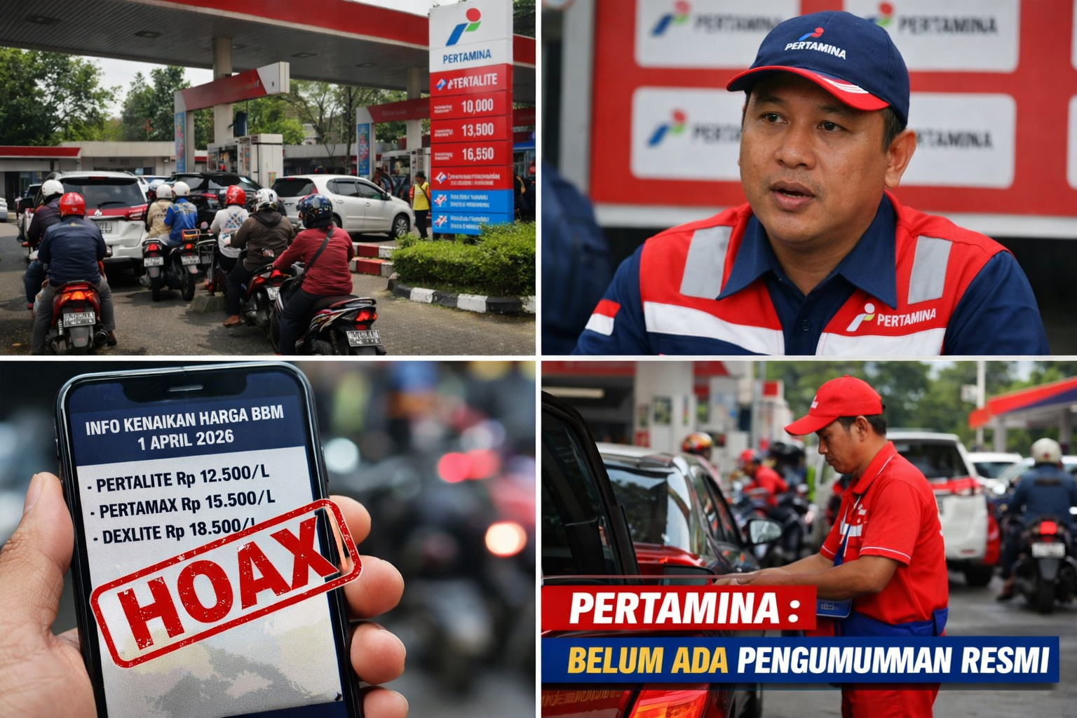 Warga Tasikmalaya Heboh Isu Kenaikan BBM 1 April 2026, PT Pertamina Patra Niaga Tegaskan Belum Ada Pengumuman Resmi