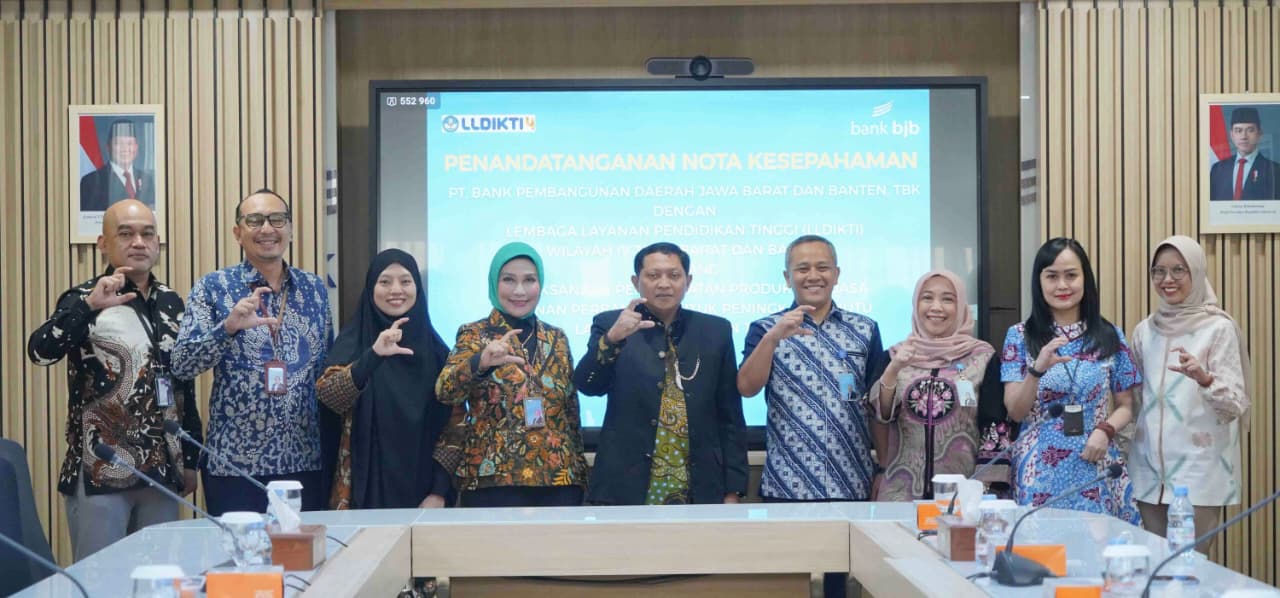 Dukung Ekosistem Kampus, bank bjb dan LLDIKTI IV Resmikan Sinergi Strategis