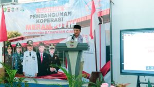 Bupati Ciamis Resmikan Koperasi Desa Merah Putih, Dorong Ekonomi Lokal dan Kemandirian Desa