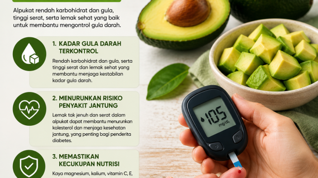 Manfaat Alpukat untuk Gula Darah