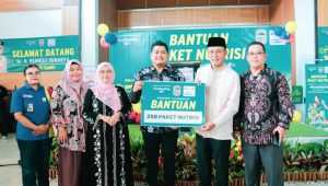 Bupati Herdiat Apresiasi CSR Indomaret, 250 Balita dan Lansia Ciamis Terima Bantuan Paket Nutrisi