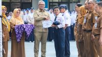 HUT ke-10 SMPN 55 Bandung, Farhan Tekankan Mental Tangguh, Disiplin, dan Karakter Siswa